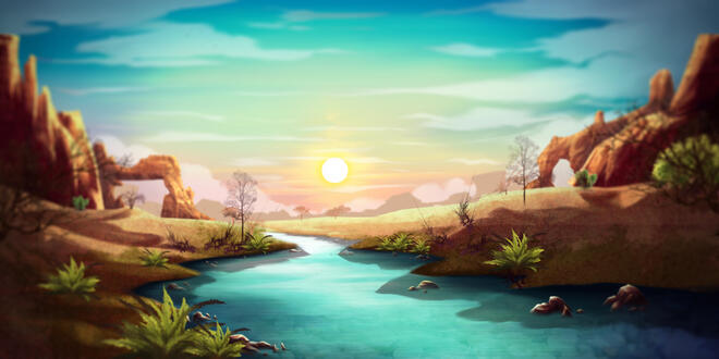 Background Scenery Example